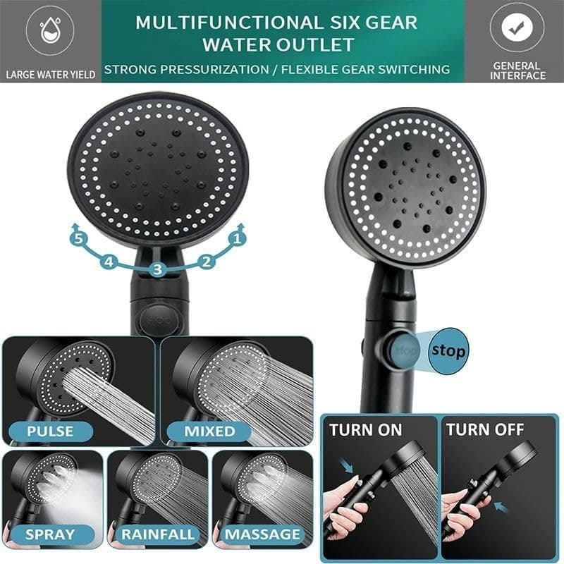Transform Your Morning with this 5-Mode High Pressure Shower Head - image 10