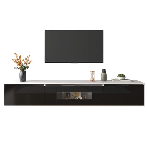 High Gloss TV Unit with Colour-Changing LED Lighting - image 22