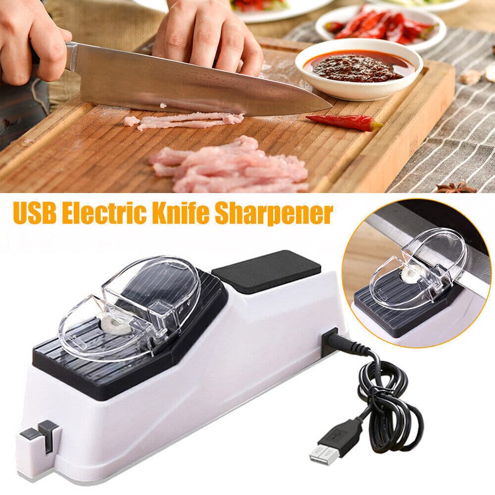 USB Electric Knife Sharpener: Perfect Knives & Scissors in Seconds - image 2