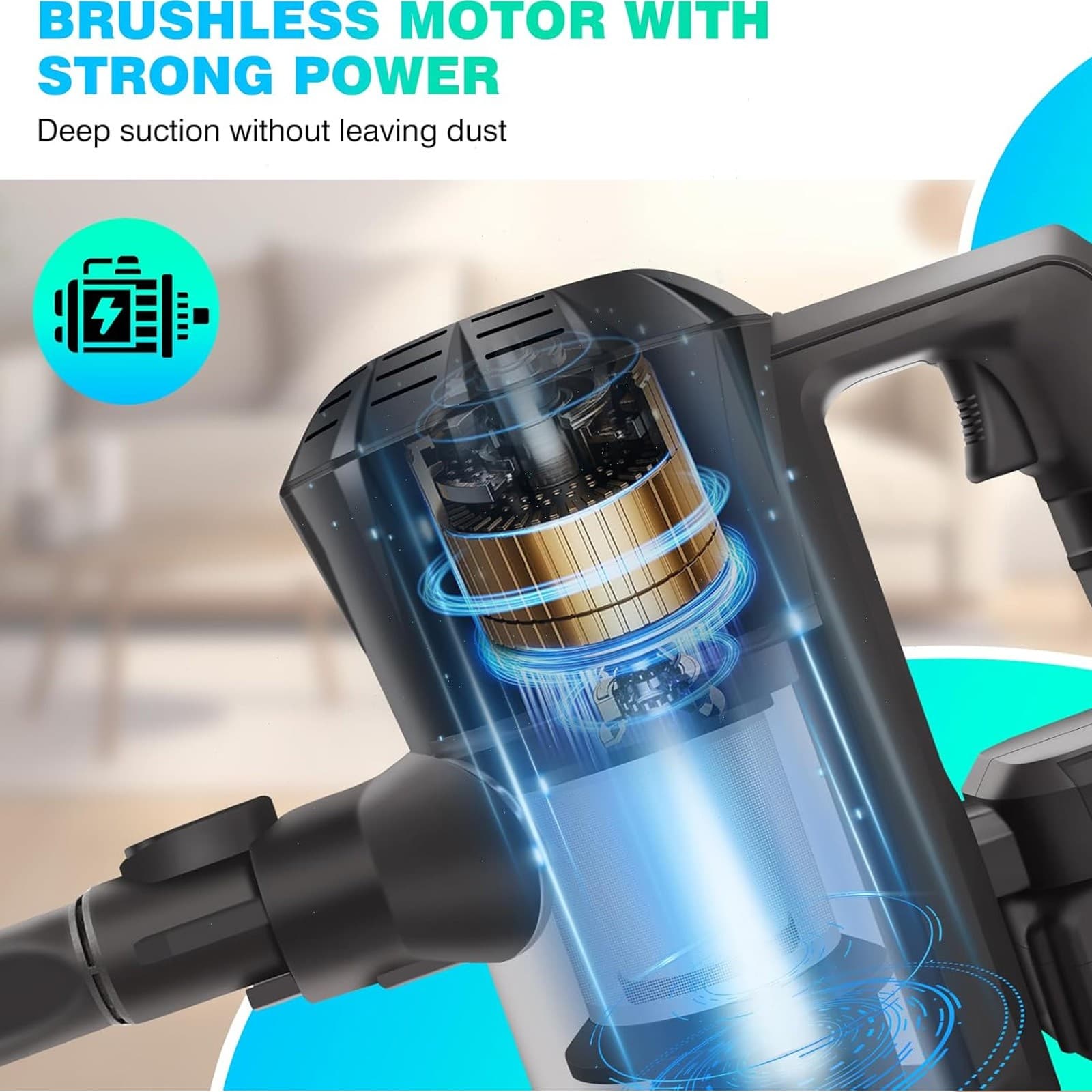 Effortless Cleaning with the 12V Cordless Stick Vacuum - image 10