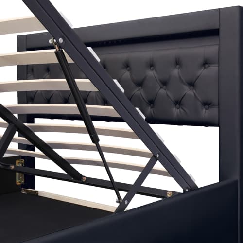 Transform Your Bedroom With This White LED Storage Bed - image 12