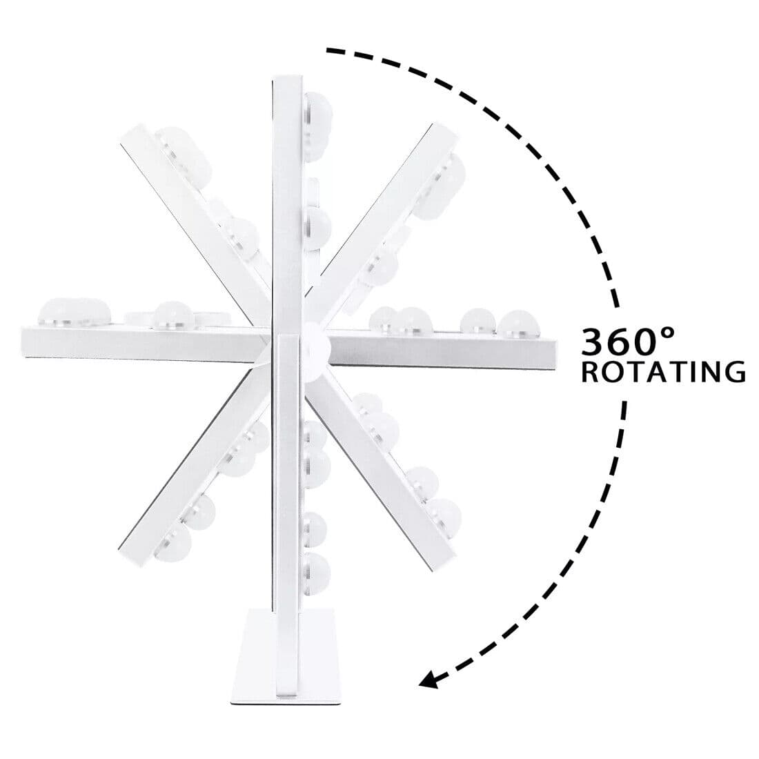 Transform Your Routine with this Hollywood LED Vanity Mirror - image 8
