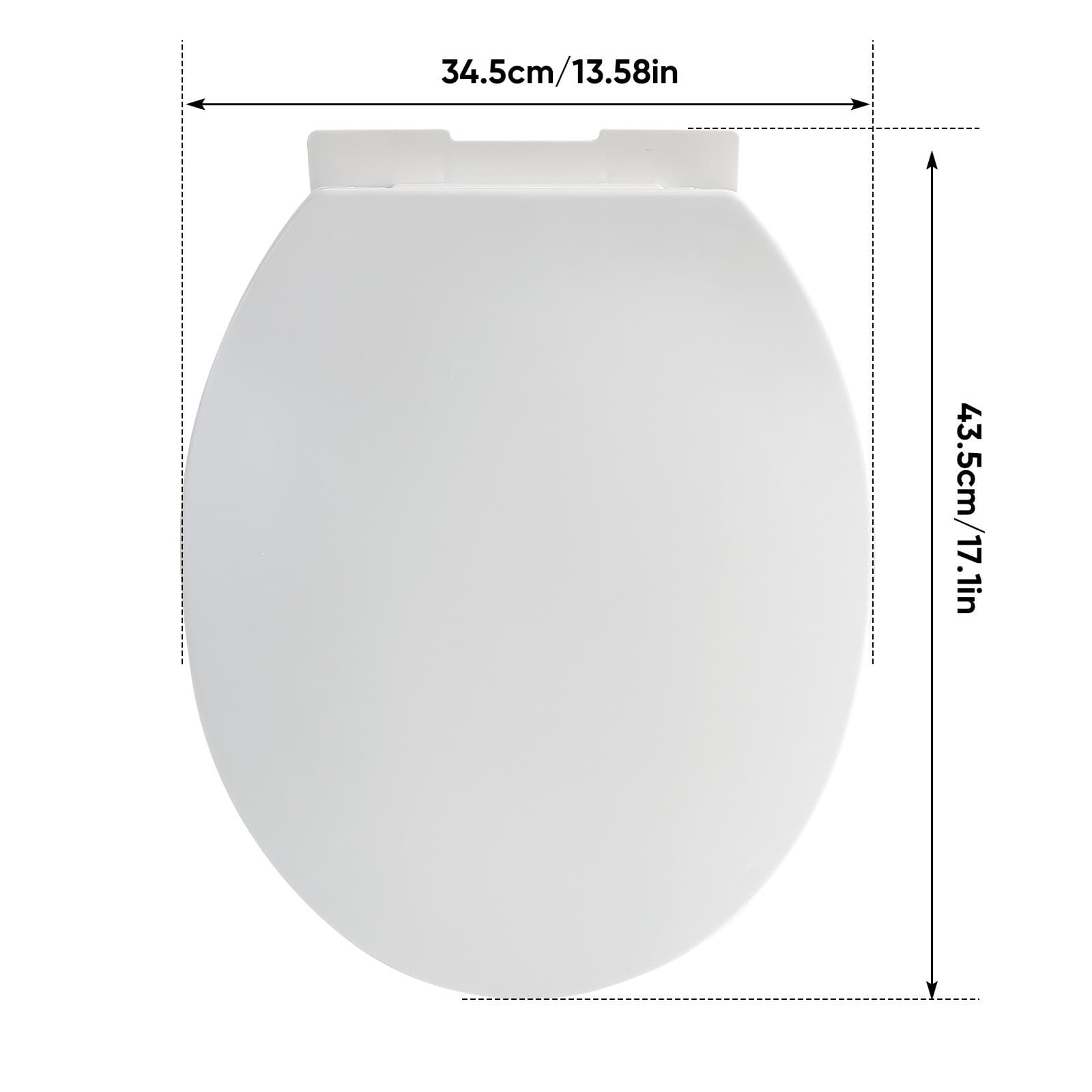 Universal Soft Close Toilet Seat for Effortless Cleaning - image 7