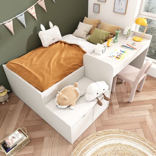 The Smart All-in-One Bed, Desk, and Storage for Kids' Rooms - image 10