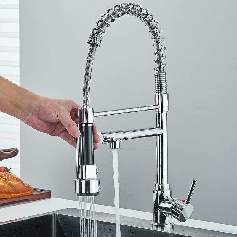 Transform Your Kitchen With This Chrome Pull-Out Mixer Tap - image 5