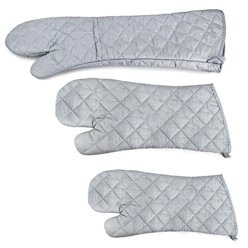 Extra Long Thickened Cotton Oven Glove for Ultimate Protection - image 5