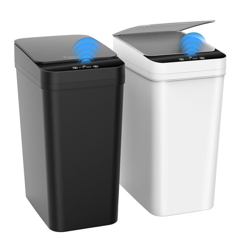 Effortless 12L Smart Sensor Bin for a Fresher Bathroom - image 7
