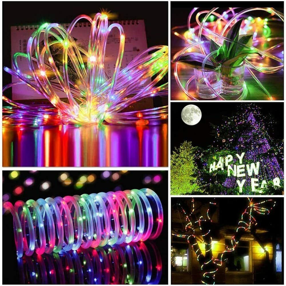 Multicolour LED Rope Lights – 12M USB Powered for Garden & Party - image 11