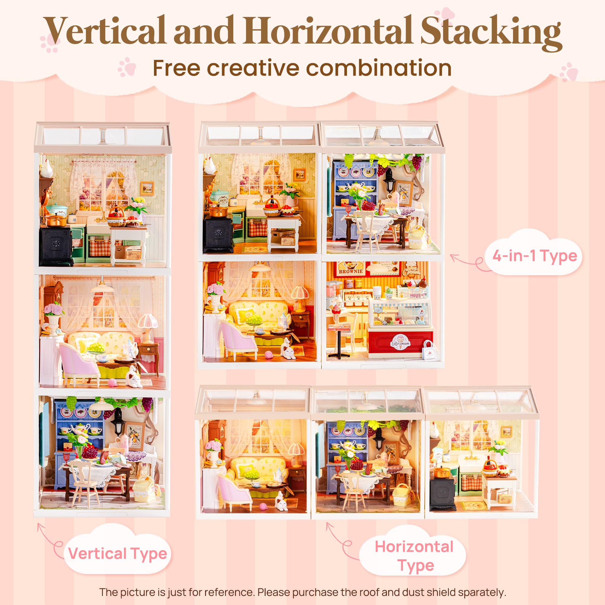 Transform Your Space with the Rolife Miniature Tea Room - image 29