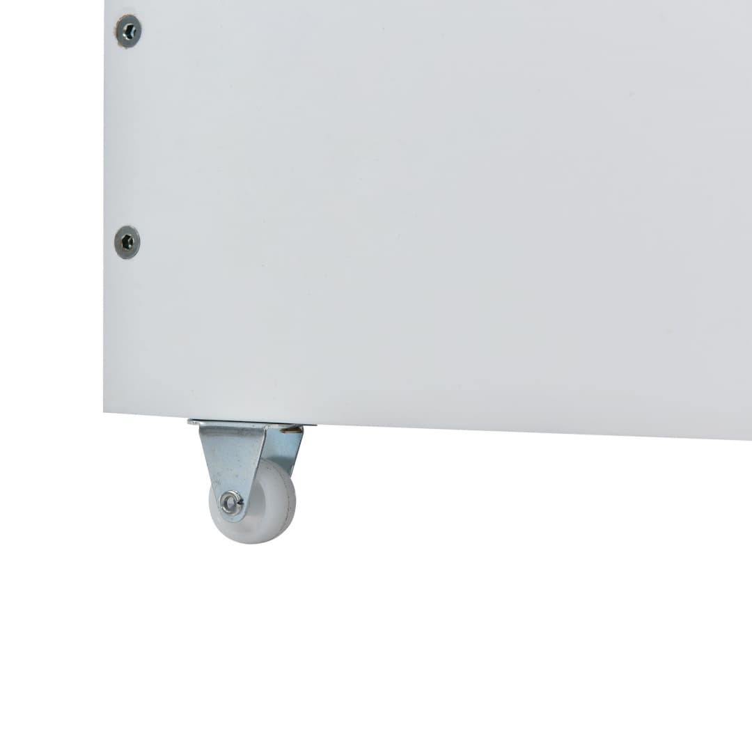 White Solid Pine Kids Bunk Bed with Storage Drawer & Shelf - image 2