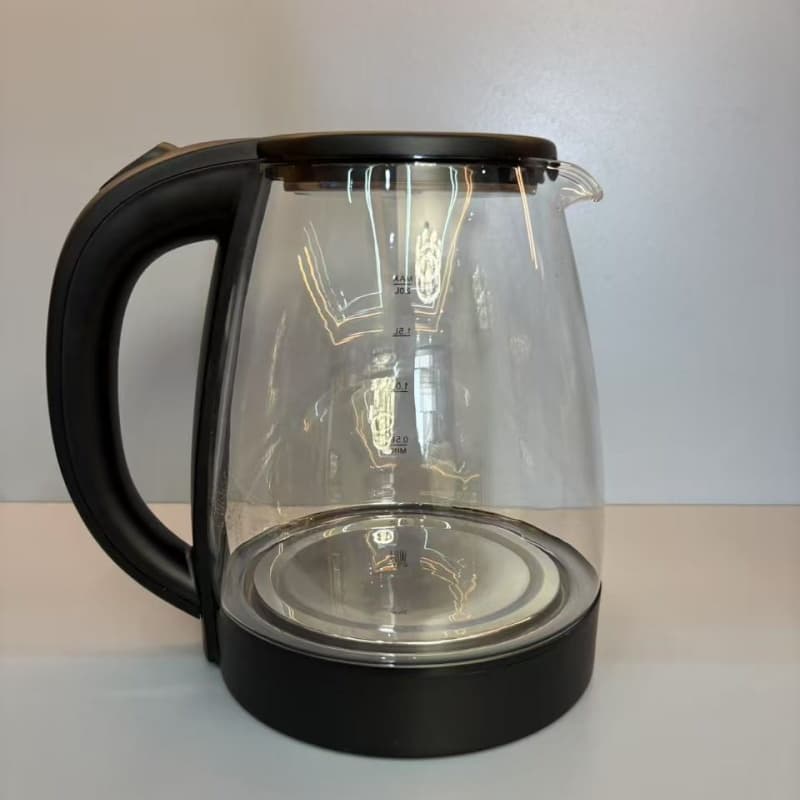 2L Glass Electric Kettle with Blue LED Illumination and Printed Level Markings - image 14