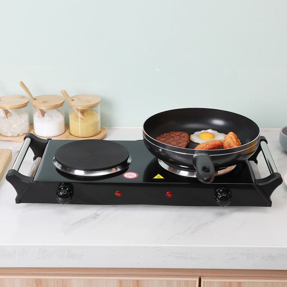 Transform Small Spaces with this 2000W Portable Double Hob - image 10