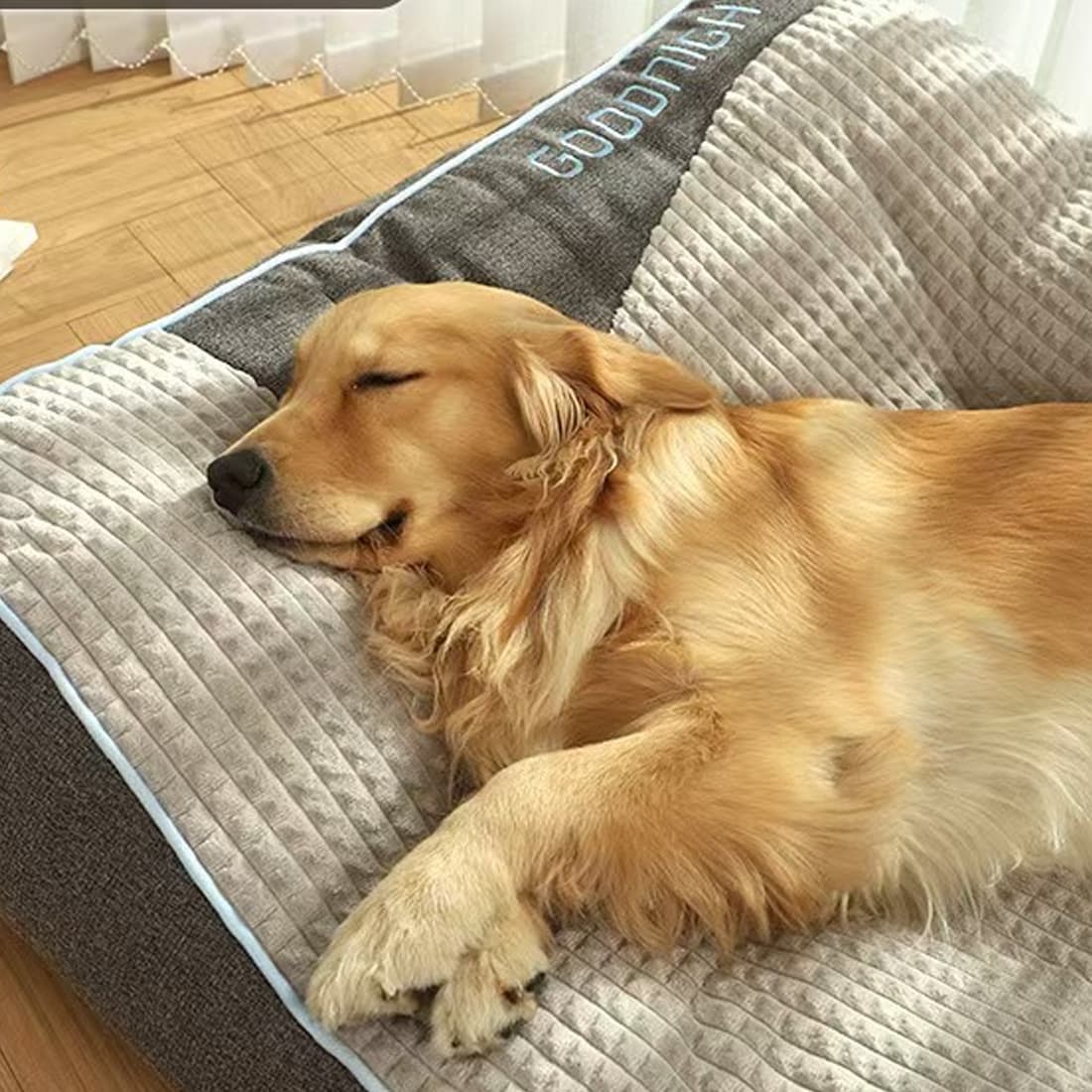 Premium Light Brown Dog Sofa Bed for Ultimate Comfort - image 8