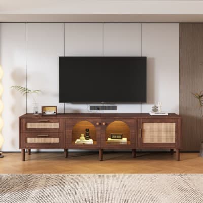 Rattan TV Units