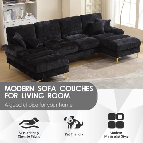 Create Your Perfect Social Hub with a Modular U-Shaped Sofa - image 19