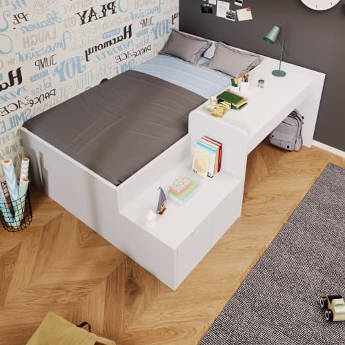 The Smart All-in-One Bed, Desk, and Storage for Kids' Rooms - image 4