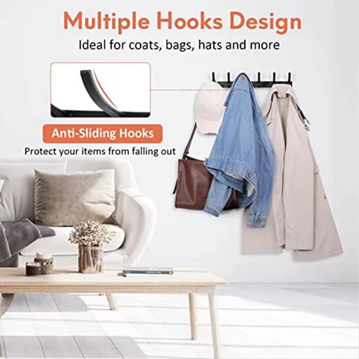 Transform Your Hallway with this Premium Black Coat Rack - image 5