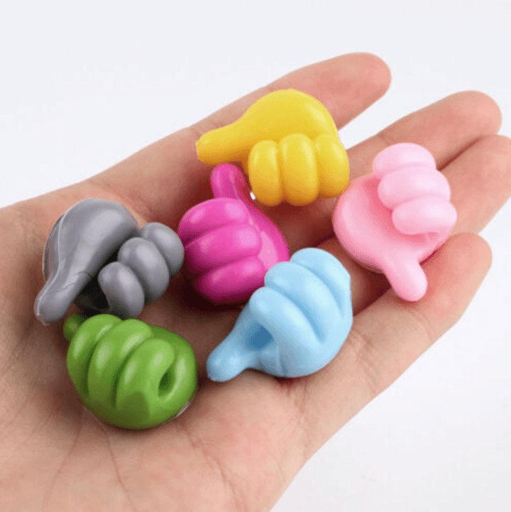 Self-Adhesive Thumb Hooks for Cables and Small Items - image 2