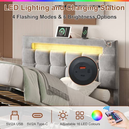 Transform Your Bedroom with Smart Storage & Ambient Lighting - image 13