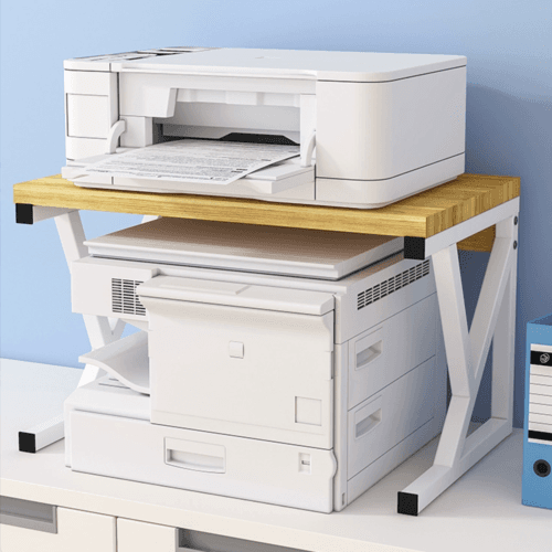 2/3-Tier Adjustable Microwave Oven Rack in Black - image 2