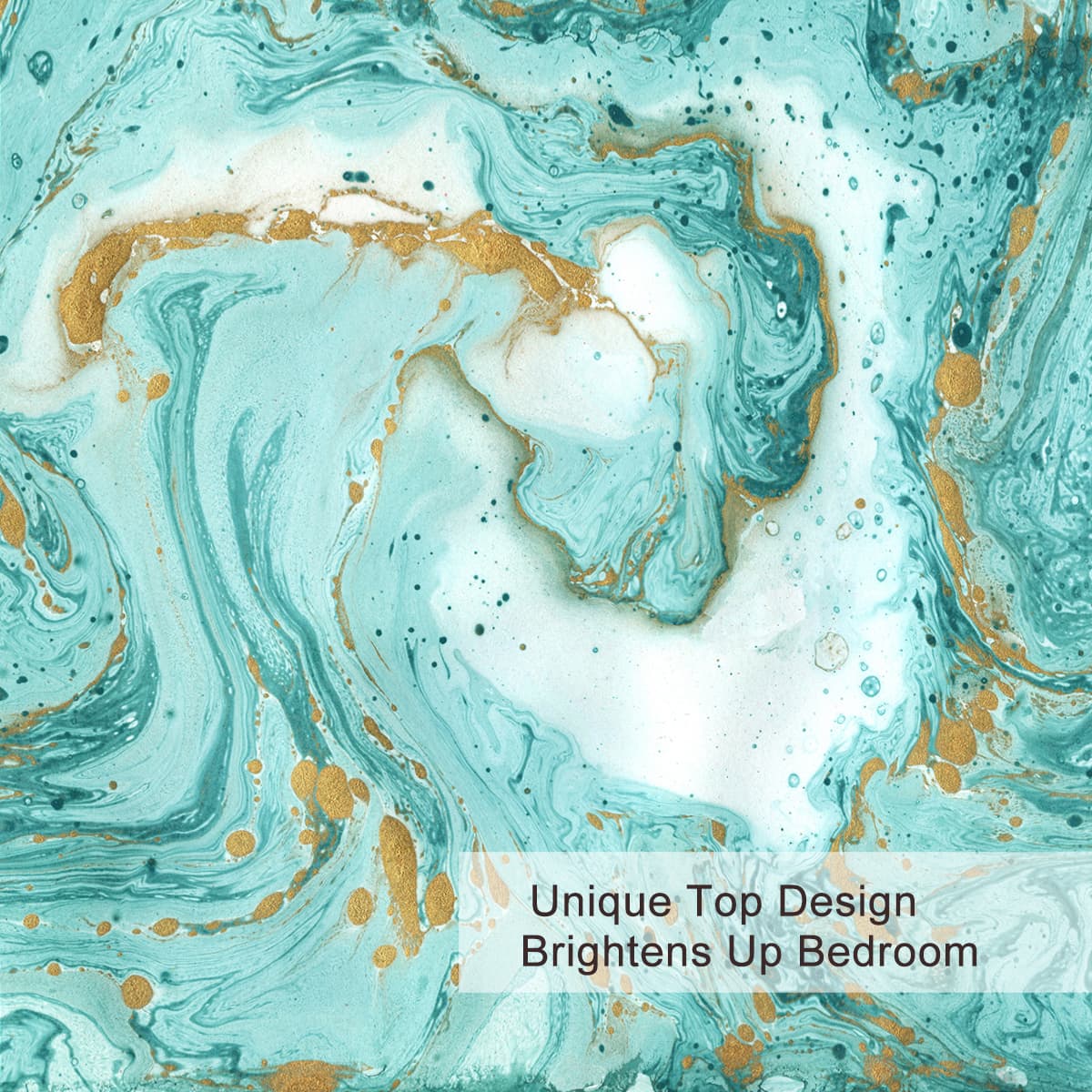 Transform Your Bedroom with this Turquoise Marble Duvet Set - image 13