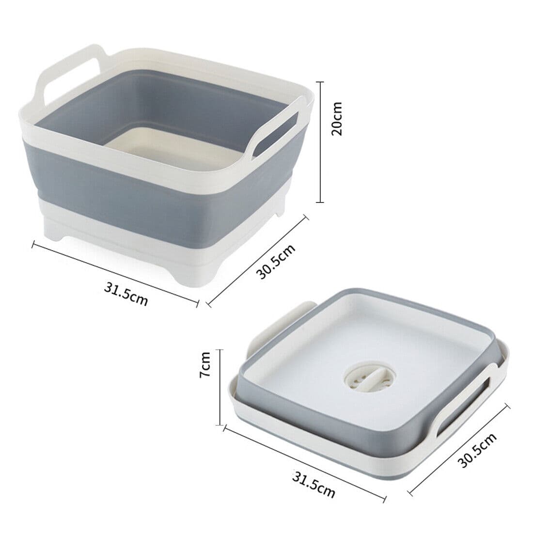 Foldable Washing Up Bowl — Collapses Flat for Easy Storage - image 13