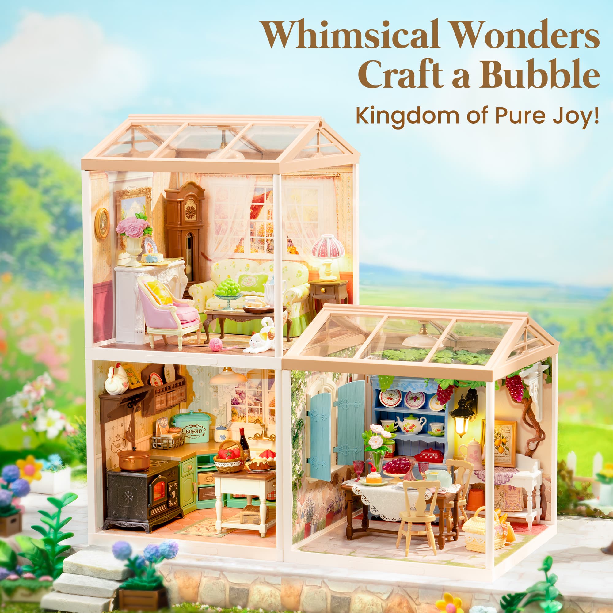 Transform Your Space with the Rolife Miniature Tea Room - image 13