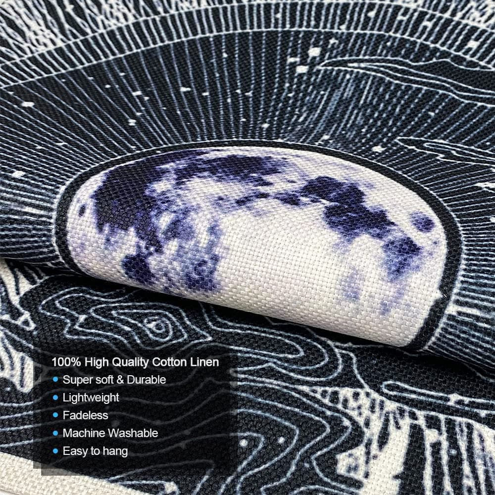 Modern Round Dining Set with Marble Effect Top & 4 Stools - image 5