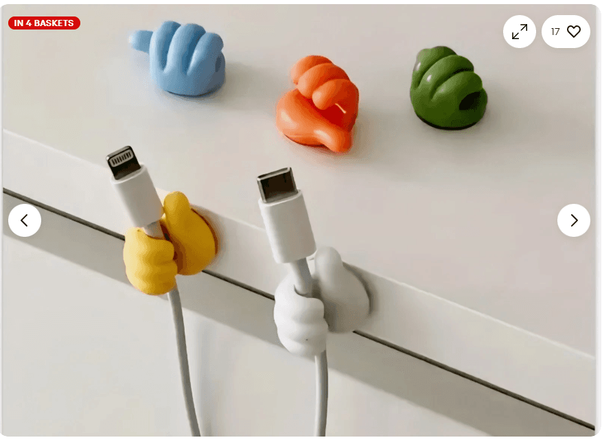 Organise Effortlessly with 10 Fun Thumb-Shaped Wall Hooks - image 2
