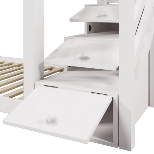 A Magical Cabin Bunk Bed with Clever Staircase Storage - image 19