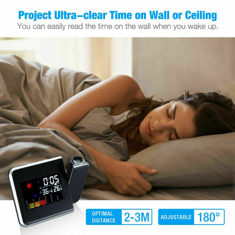 Transform Your Mornings with this Smart Projection Clock - image 8