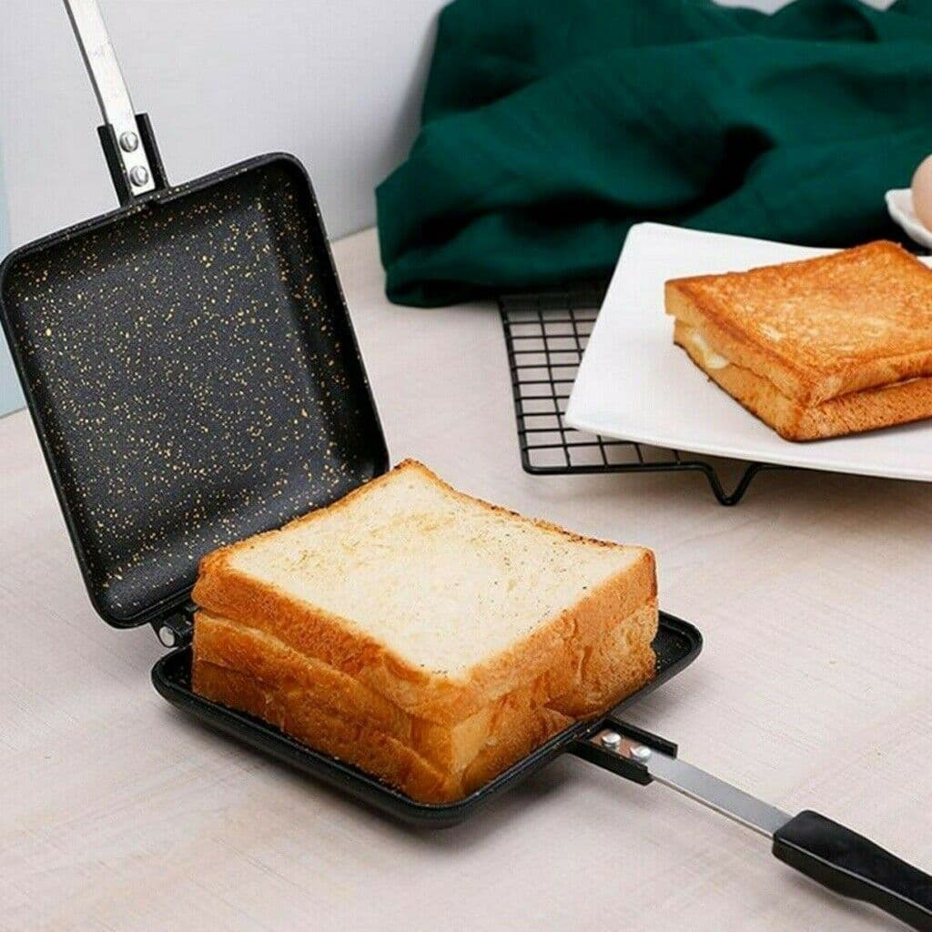 Transform Breakfasts with this Non-Stick Stovetop Toastie Maker - image 4
