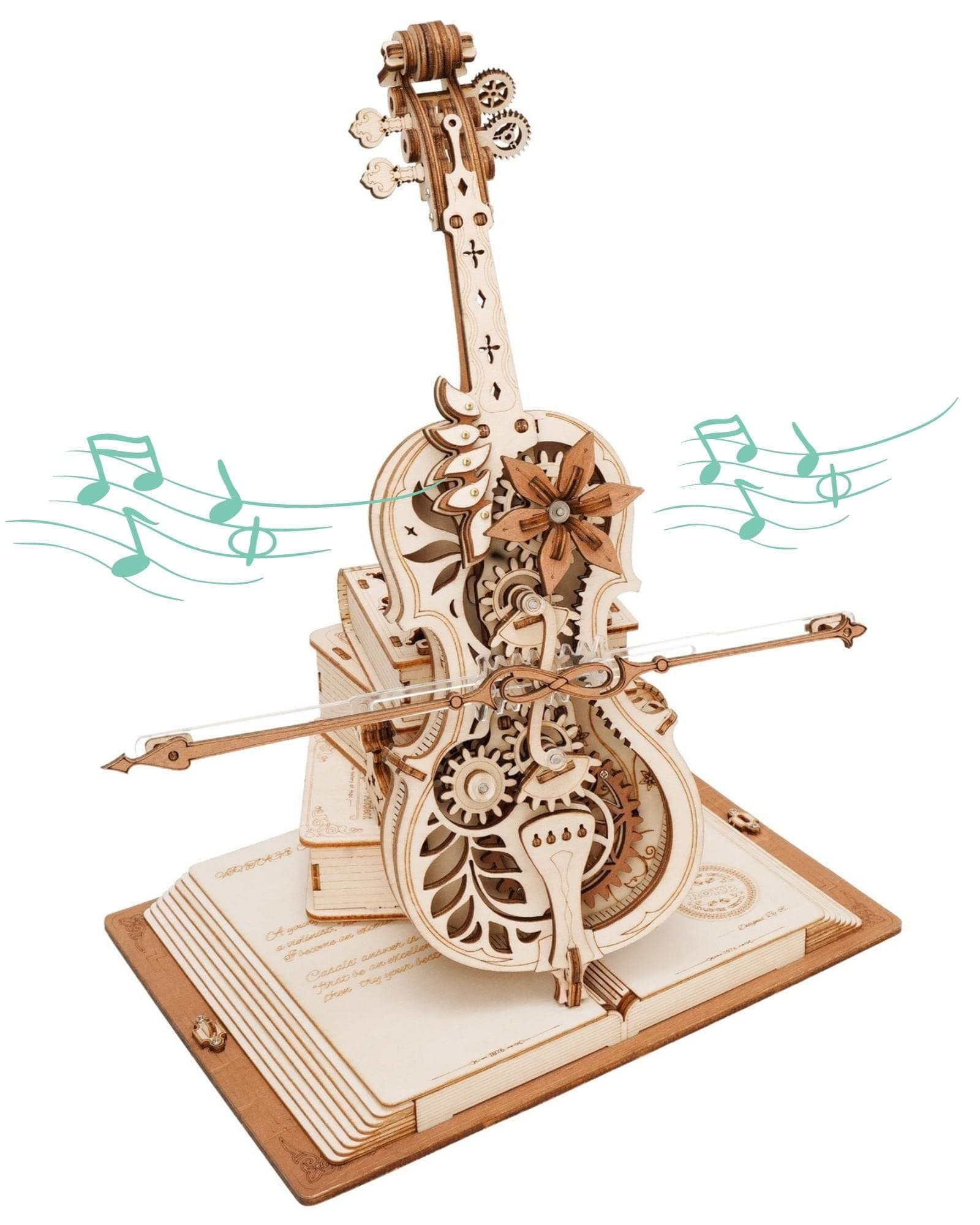 Magic Cello Mechanical 3D Puzzle & Music Box - image 4
