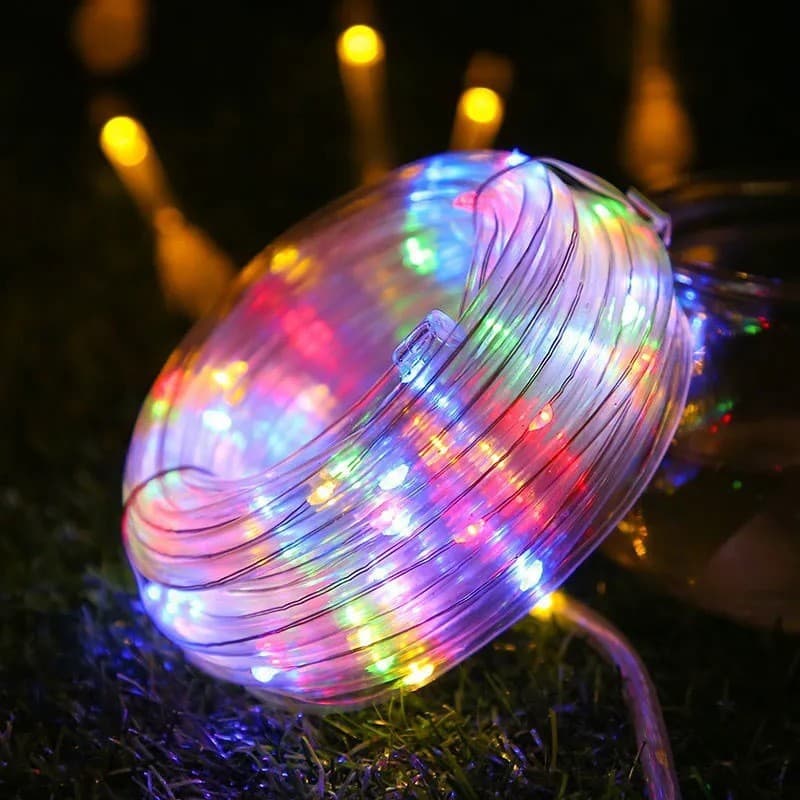 Multicolour LED Rope Lights – 12M USB Powered for Garden & Party - image 3