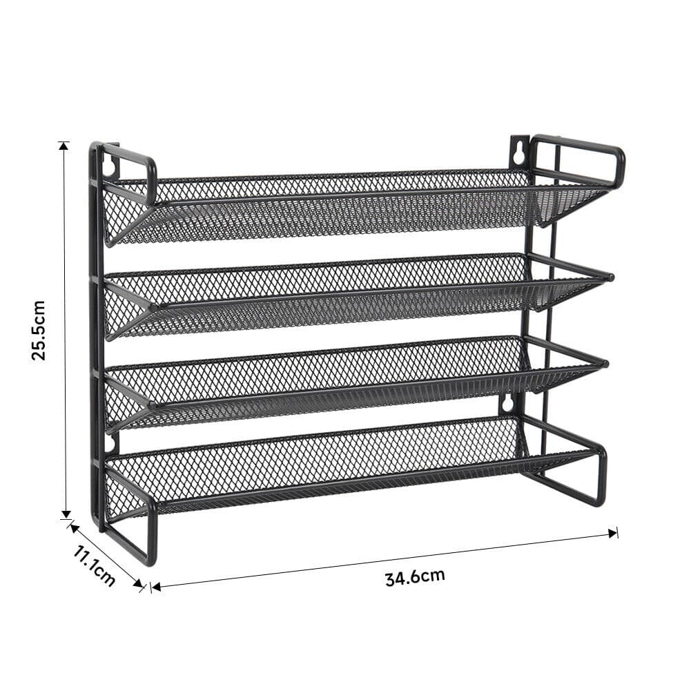 Transform Your Kitchen with this 4-Tier Metal Spice Rack - image 3