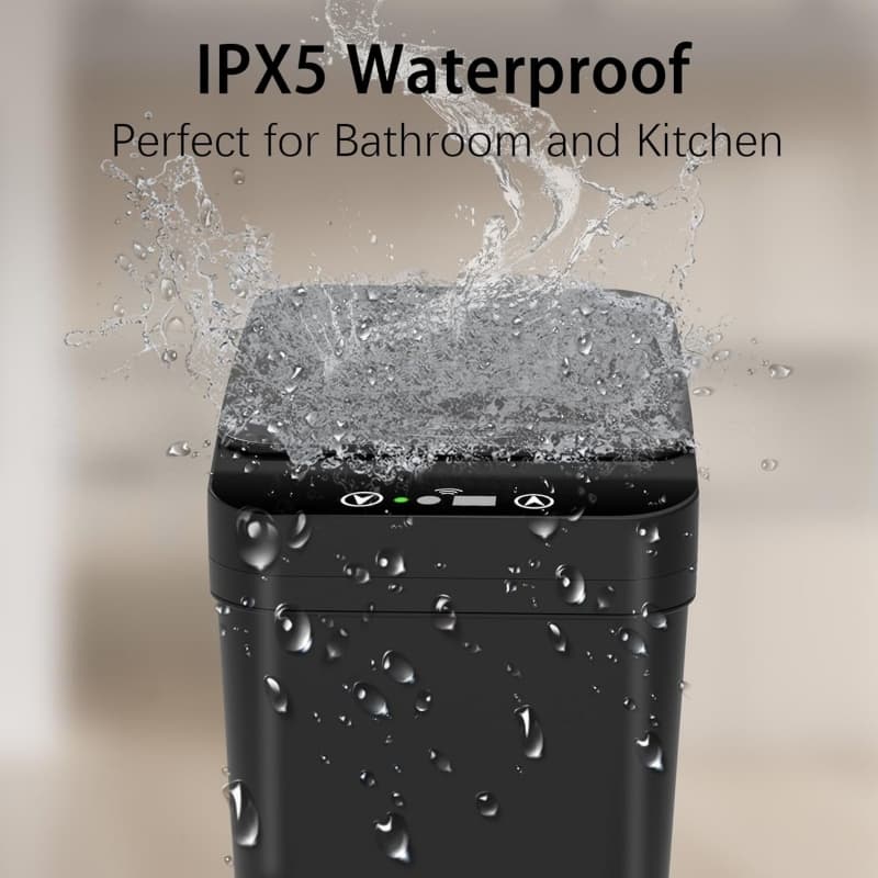 Effortless 12L Smart Sensor Bin for a Fresher Bathroom - image 1