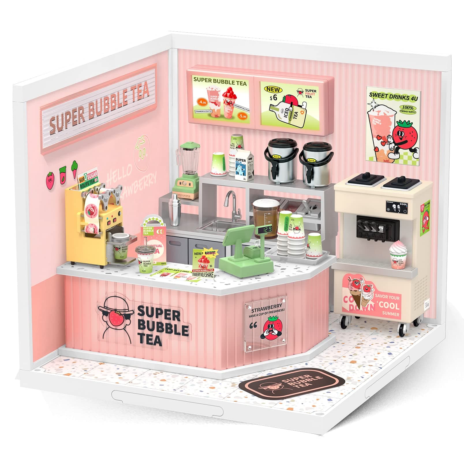 Rolife Super World DIY Miniature House Kit - image 6