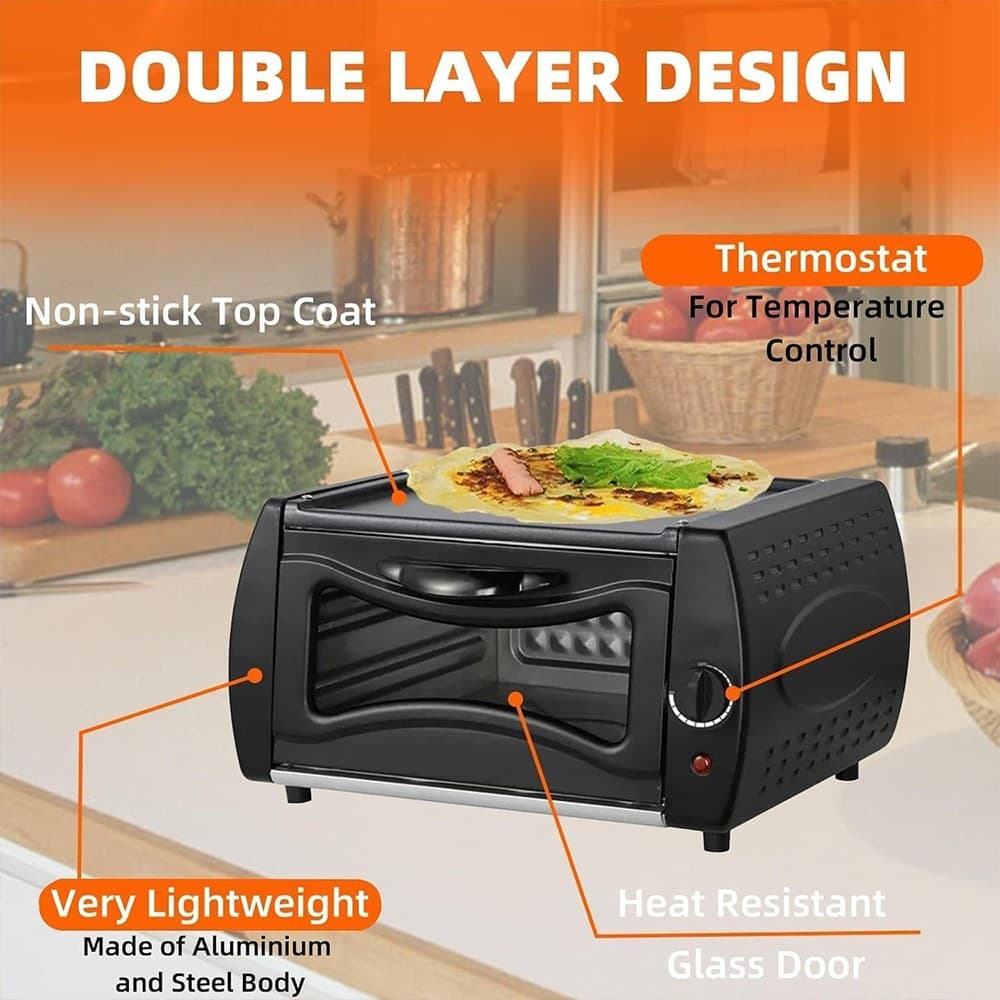 Master Authentic Flatbreads with the 2100W Mini Oven - image 11