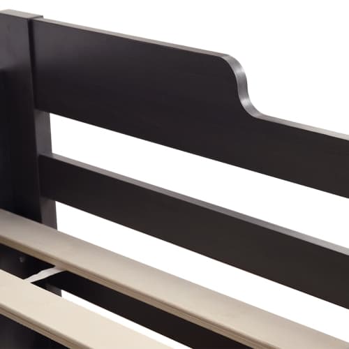 Children's White Mid Sleeper Bed with Drawers & Shelves - image 8