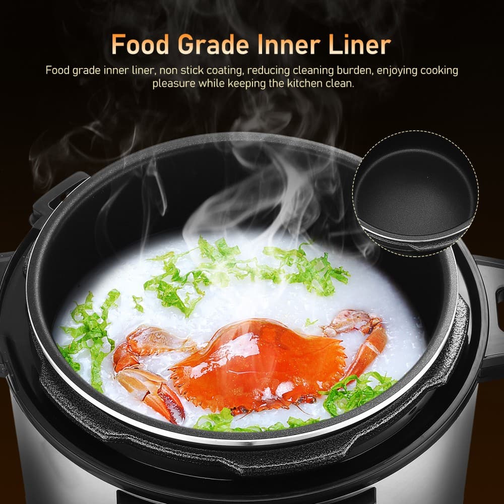 Transform Mealtime with the 6L 10-in-1 Electric Pressure Cooker - image 8