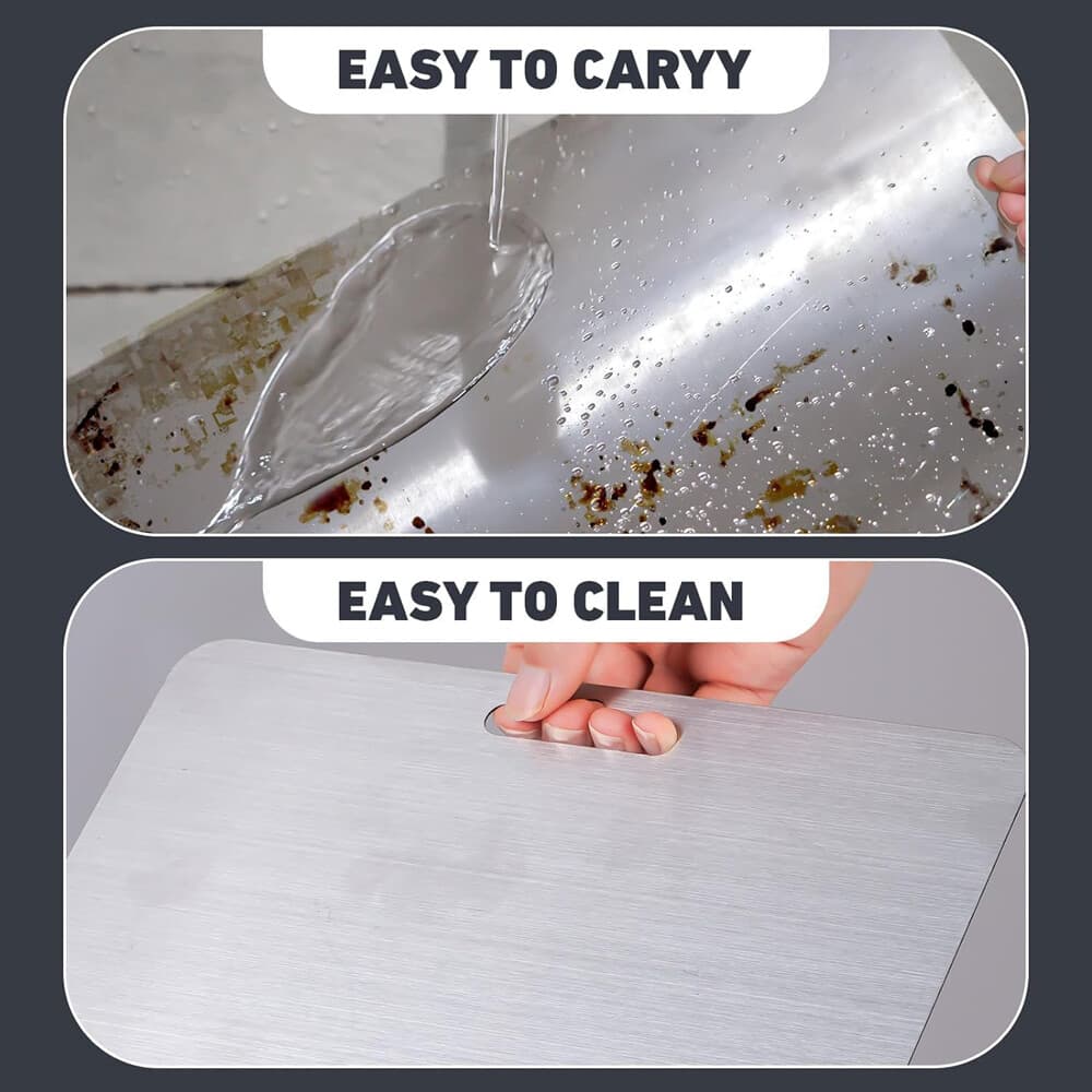 Professional Stainless Steel Chopping & Cutting Board - image 8