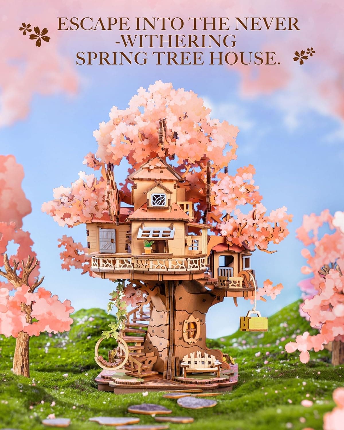 Build Your Own Peaceful Retreat with the Rolife Sakura Tree House - image 1