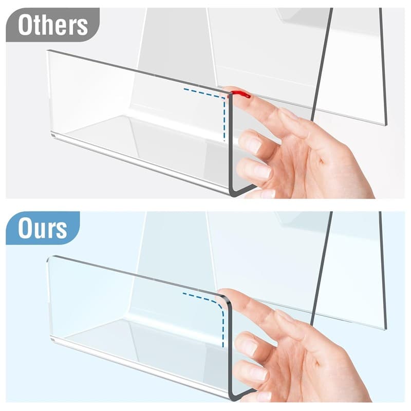 Premium Clear Acrylic Display Stands for Books & Tablets - image 1