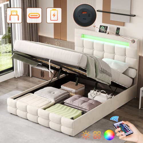 Transform Your Bedroom with Smart Storage & Ambient Lighting - image 33