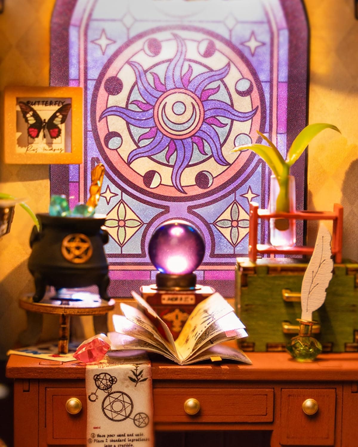 DIY Miniature House Kit: Magic Study - image 12