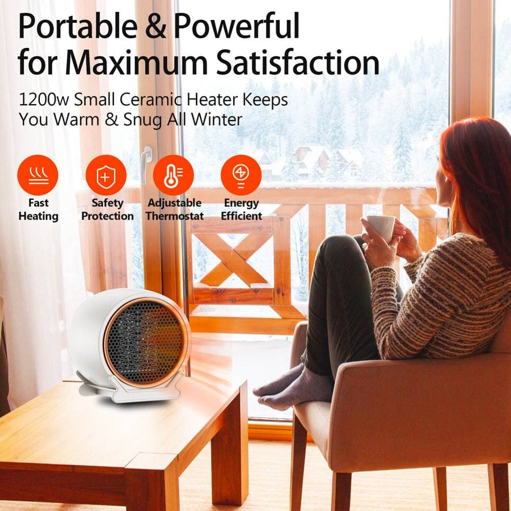 Transform Your Space with Fast 1200W Ceramic Heating - image 3