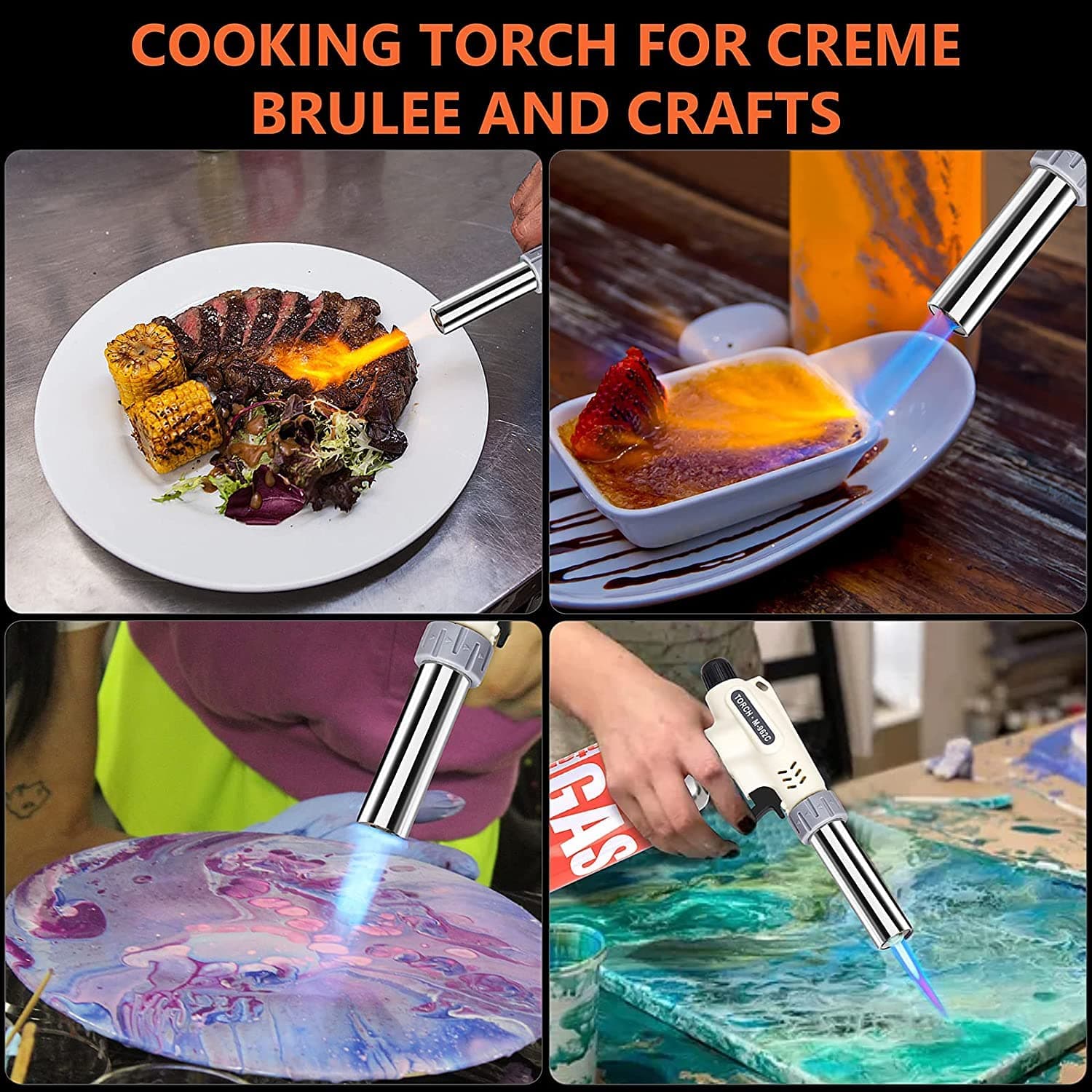 Transform Your Cooking with this Professional Kitchen Torch - image 4