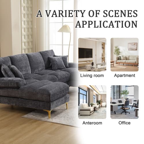 Create Your Perfect Social Hub with a Modular U-Shaped Sofa - image 7