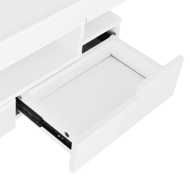 Modern Black Gloss Coffee Table with LED Lighting and Storage - image 18