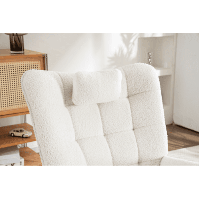Discover Effortless Comfort in the Villalta Home White Rocking Chair - image 14